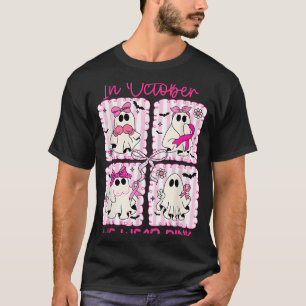 Camiseta En Octubre, Usamos Conciencia Sobre El Cáncer De M