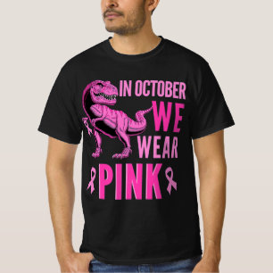 Camiseta En Octubre Usamos Conciencia Sobre El Cáncer De Ma