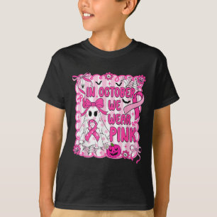 Camiseta En Octubre Usamos Conciencia Sobre El Cáncer De Ma