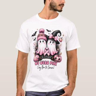 Camiseta En Octubre Usamos Conciencia Sobre El Cáncer De Ma
