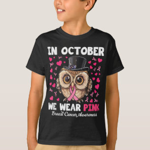 Camiseta En Octubre Usamos Conciencia Sobre El Cáncer De Ma