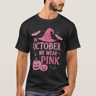 Camiseta En Octubre Usamos Conciencia Sobre El Cáncer De Ma