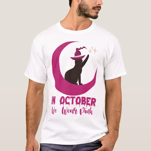 Camiseta En Octubre Usamos Conciencia Sobre El Cáncer De Ma (Anverso)