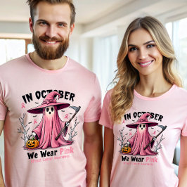 Camiseta En Octubre Usamos Conciencia Sobre El Cáncer De Ma
