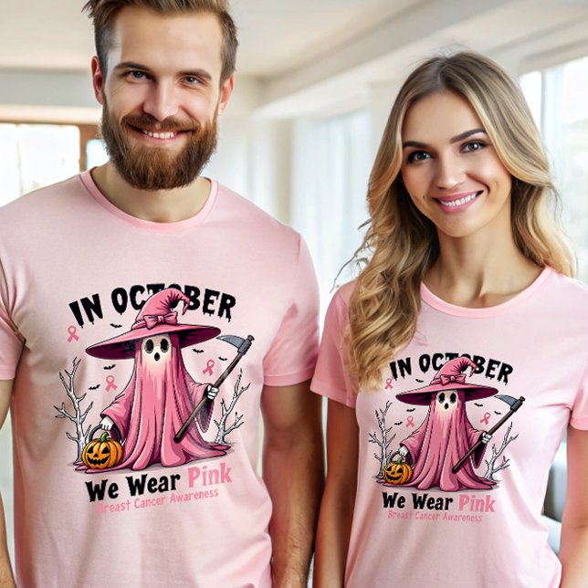Camiseta En Octubre Usamos Conciencia Sobre El Cáncer De Ma (Subido por el creador)