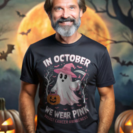 Camiseta En Octubre Usamos Conciencia Sobre El Cáncer De Ma