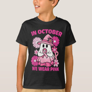 Camiseta En Octubre Usamos Conciencia Sobre El Cáncer De Ma