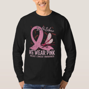 Camiseta En Octubre Usamos Conciencia Sobre El Cáncer De Ma