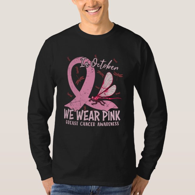 Camiseta En Octubre Usamos Conciencia Sobre El Cáncer De Ma (Anverso)