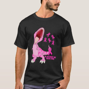 Camiseta En Octubre Usamos Dinosaurio Rosa Trex Dino Niño N