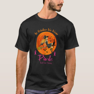 Camiseta En Octubre Usamos El Hal De Brujas Para Conciencia