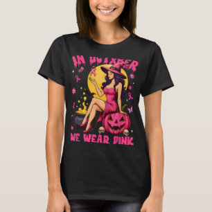 Camiseta En Octubre Usamos El Pescado Rosa Del Cáncer De Ma
