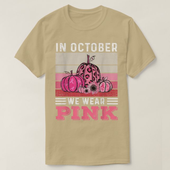 Camiseta En Octubre, Usamos El Pozo De La Calabaza De Leopa (Diseño del anverso)
