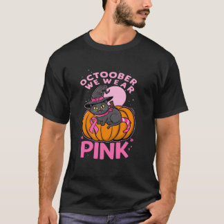 Camiseta En Octubre, Usamos El Rosa En El Cáncer De Mama De