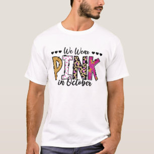 Camiseta En Octubre, Usamos El Rosado En La Escuadra De Apo