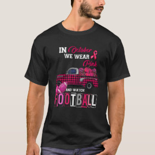 Camiseta En octubre usamos el rosado y vemos el fútbol