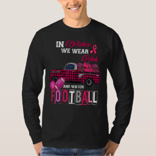 Camiseta En octubre usamos el rosado y vemos el fútbol