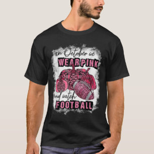 Camiseta En Octubre Usamos El Rosado Y Vemos Los Ropas De F