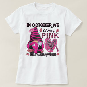 Camiseta En Octubre Usamos El Rosado Y Vemos Los Ropas De F