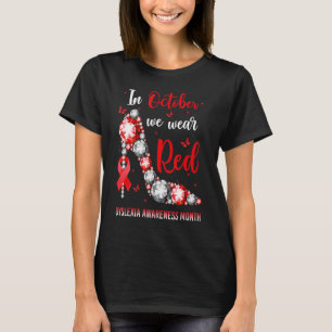 Camiseta En Octubre, Usamos El Techo Rojo De Altura Dislexi