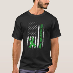 Camiseta En Octubre Usamos El Verde - Concienciación Sobre 