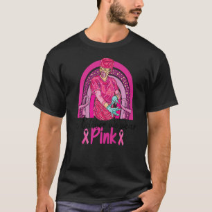Camiseta En Octubre Usamos Enfermera Rosa Premium