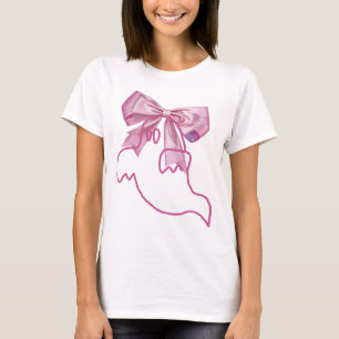 Camiseta En Octubre Usamos Fantasma Rosa