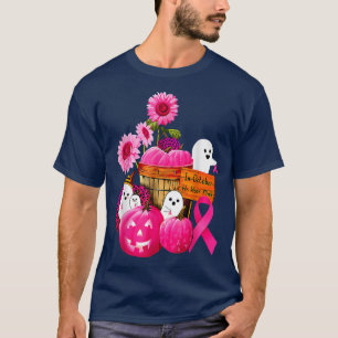 Camiseta En Octubre Usamos Fantasmas Y Calabazas Rosa Para 