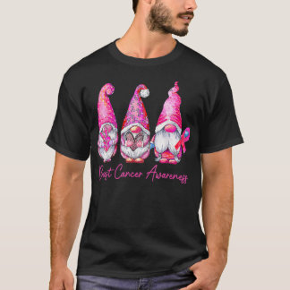 Camiseta En Octubre Usamos Gnome Rosado Para El Cáncer De M