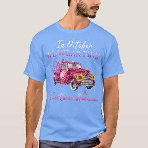 Camiseta En octubre usamos la cinta rosa Leopardo Camión Br