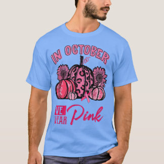 Camiseta En Octubre Usamos La Sala De Cáncer De Mama De Cal