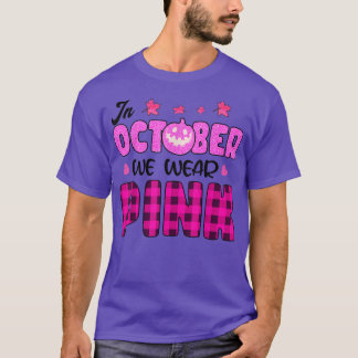 Camiseta En Octubre Usamos La Sala De Cáncer De Mama De Cal
