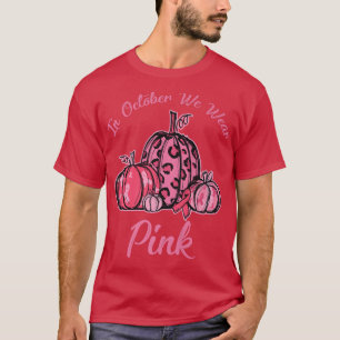 Camiseta En Octubre Usamos La Sala De Cáncer De Mama De Cal