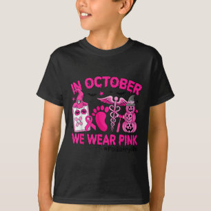 Camiseta En Octubre Usamos La Vida Diaria Del Cáncer De Mam