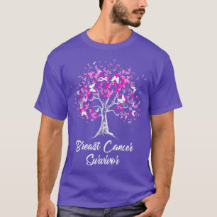 Camiseta En Octubre Usamos Mariposas Rosadas Ca De Pechuga 