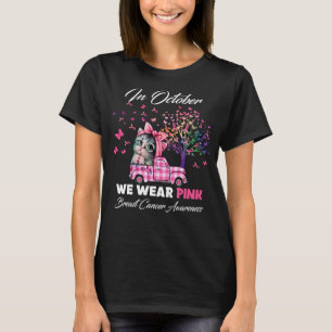 Camiseta En Octubre Usamos Maritero De Árbol De Cáncer De M