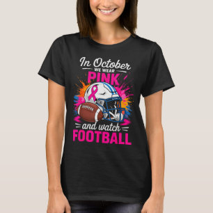 Camiseta En Octubre Usamos Nk Y Vemos Fútbol De Cáncer De M
