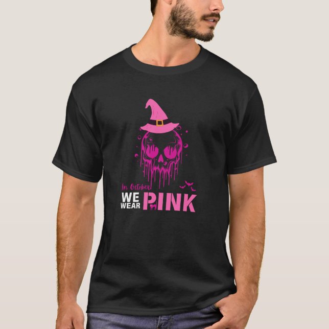 Camiseta En Octubre Usamos Rosa (Anverso)