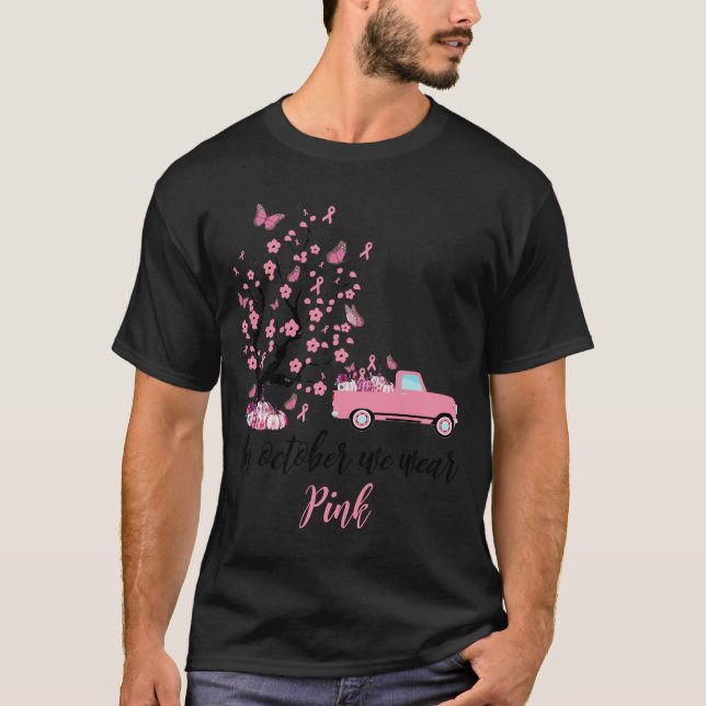 Camiseta en octubre usamos rosa (Anverso)