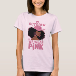 Camiseta En Octubre Usamos Rosa