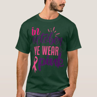 Camiseta En Octubre Usamos Rosa