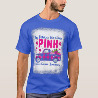 Camiseta En Octubre, Usamos Rosa, Cáncer De Mama Halloween