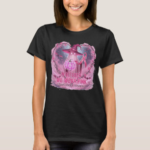 Camiseta En Octubre Usamos Rosa: Sensibilización De La Temp
