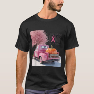 Camiseta En Octubre Usamos Tee De Cáncer De Mama De Camión 