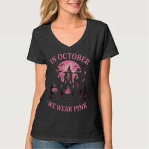Camiseta En Octubre Usamos Testigos Rosados