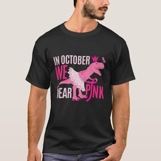 Camiseta En Octubre Usamos Tr Para Concienciar Sobre El Cán (Anverso)