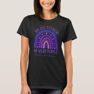 Camiseta En Octubre, Usamos Un Awaren De Violencia Doméstic