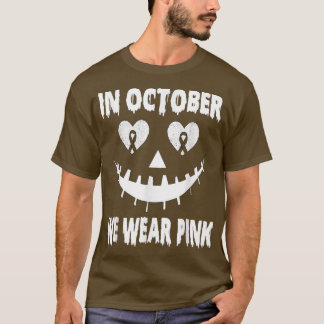 Camiseta En Octubre, Usamos Un Chaquetón De Cáncer De Mama 