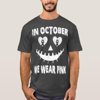 Camiseta En Octubre, Usamos Un Chaquetón De Cáncer De Mama