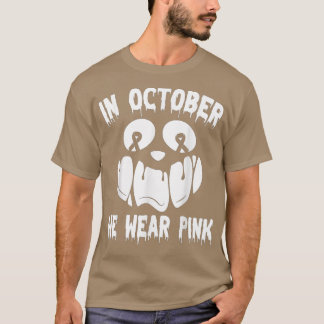 Camiseta En Octubre, Usamos Un Chaquetón De Cáncer De Mama